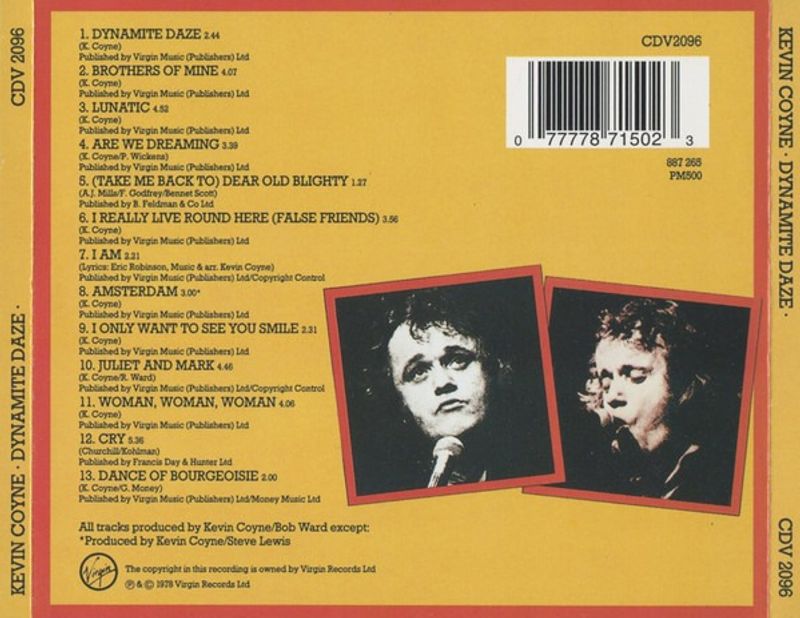 Kevin Coyne - Dynamite Daze CD