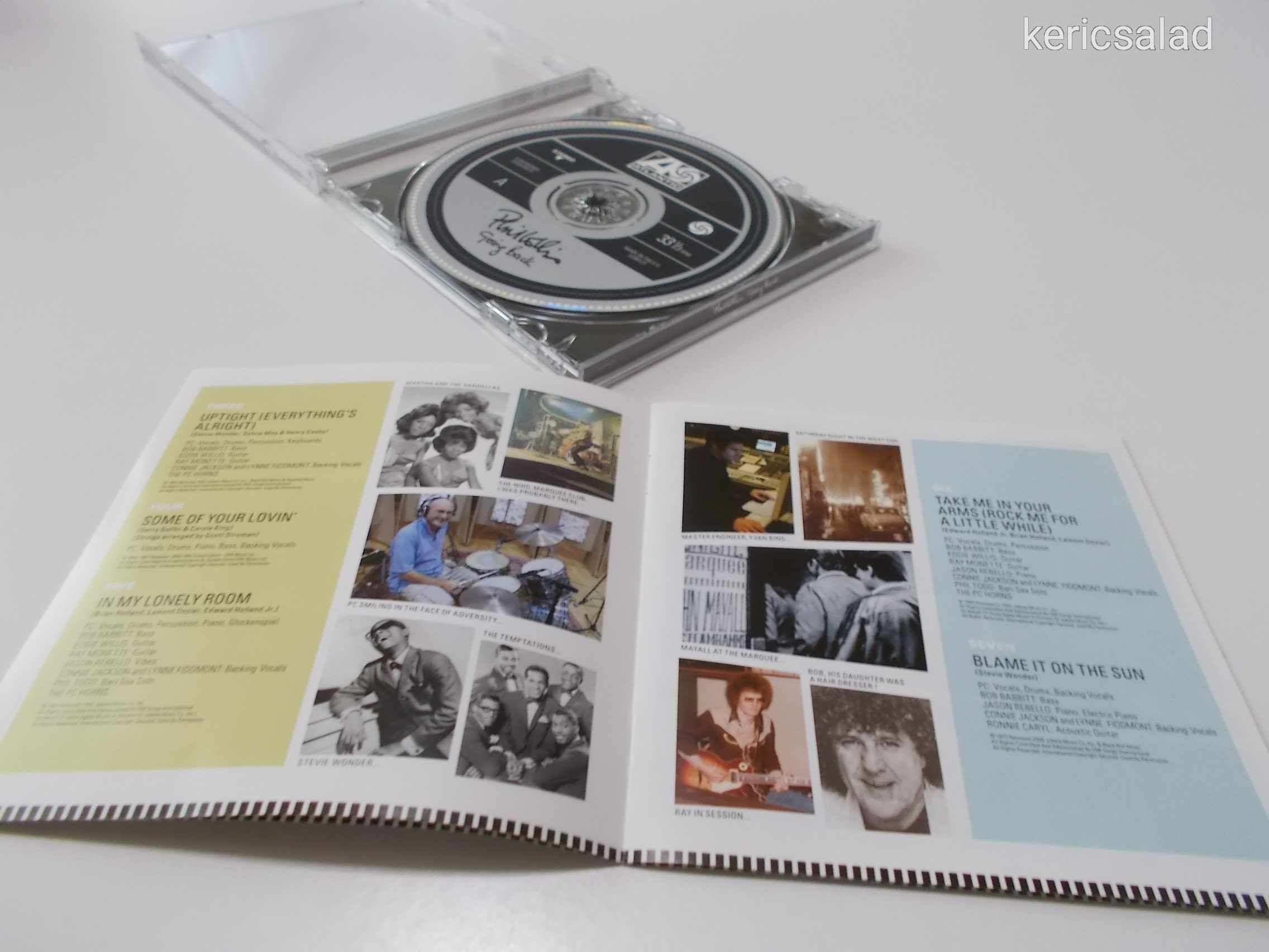 Phil Collins: Going back cd 2010