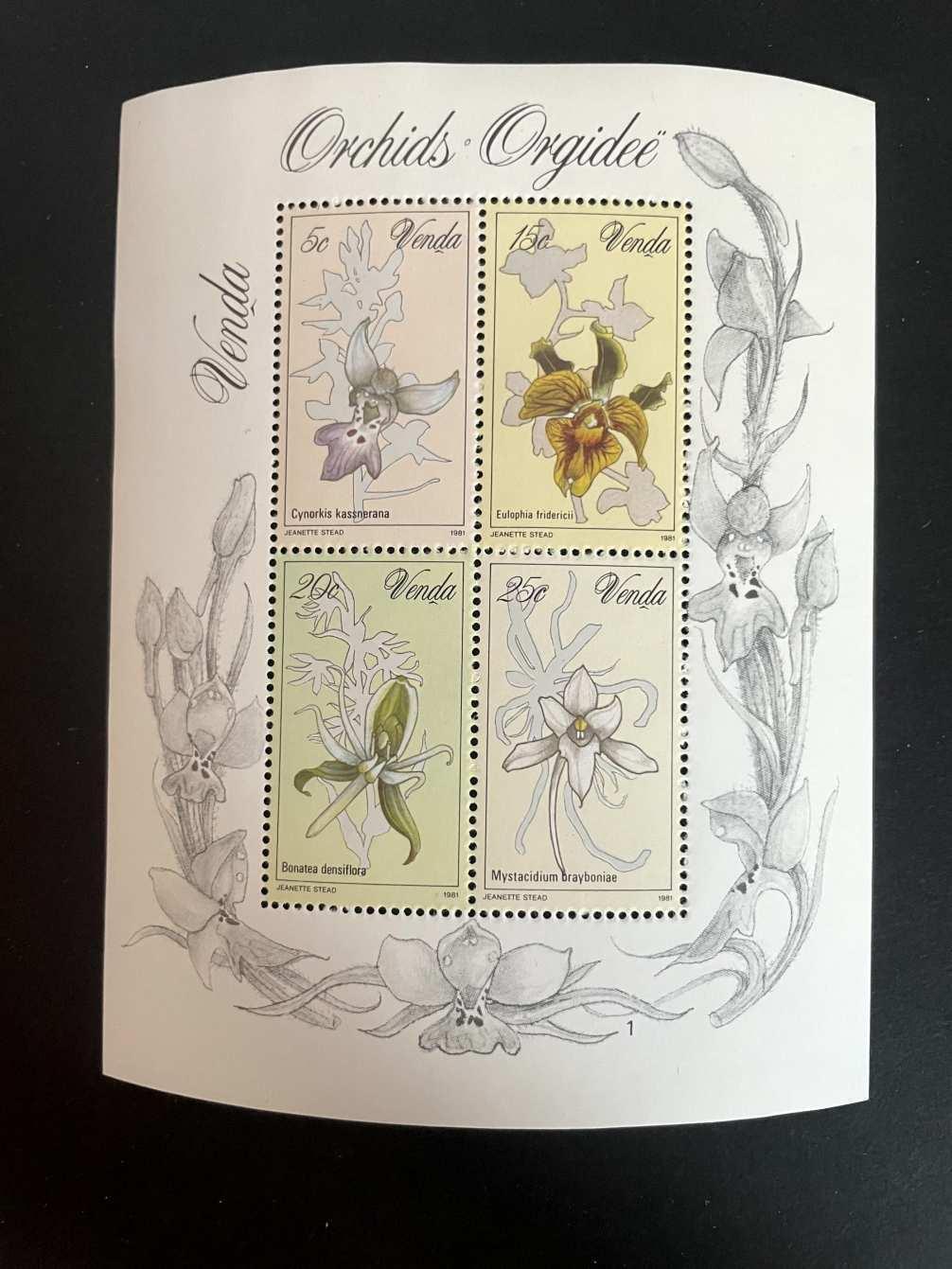 Venda postatiszta virágok 1981