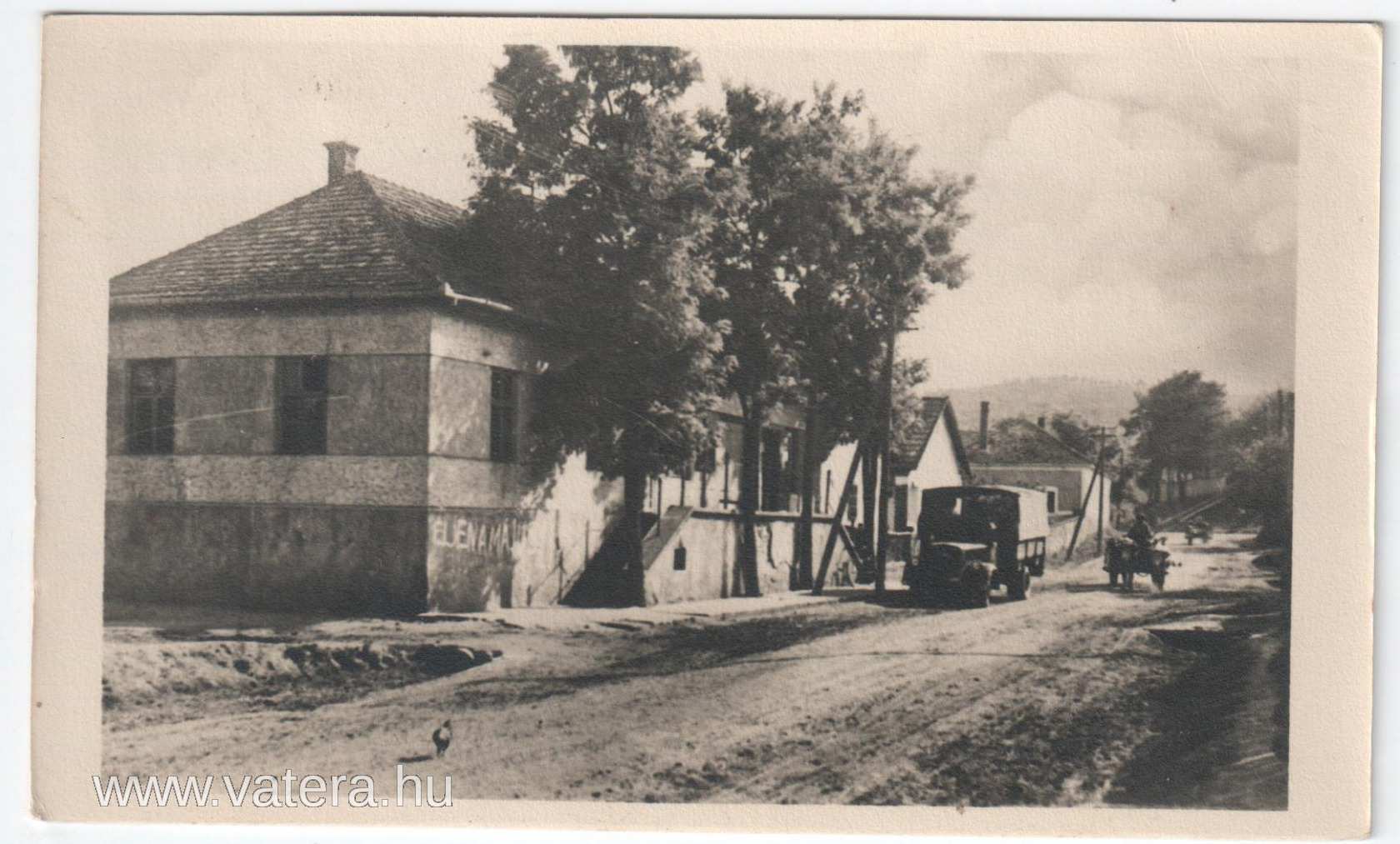 Mátraballa - utcakép, 1955 körül