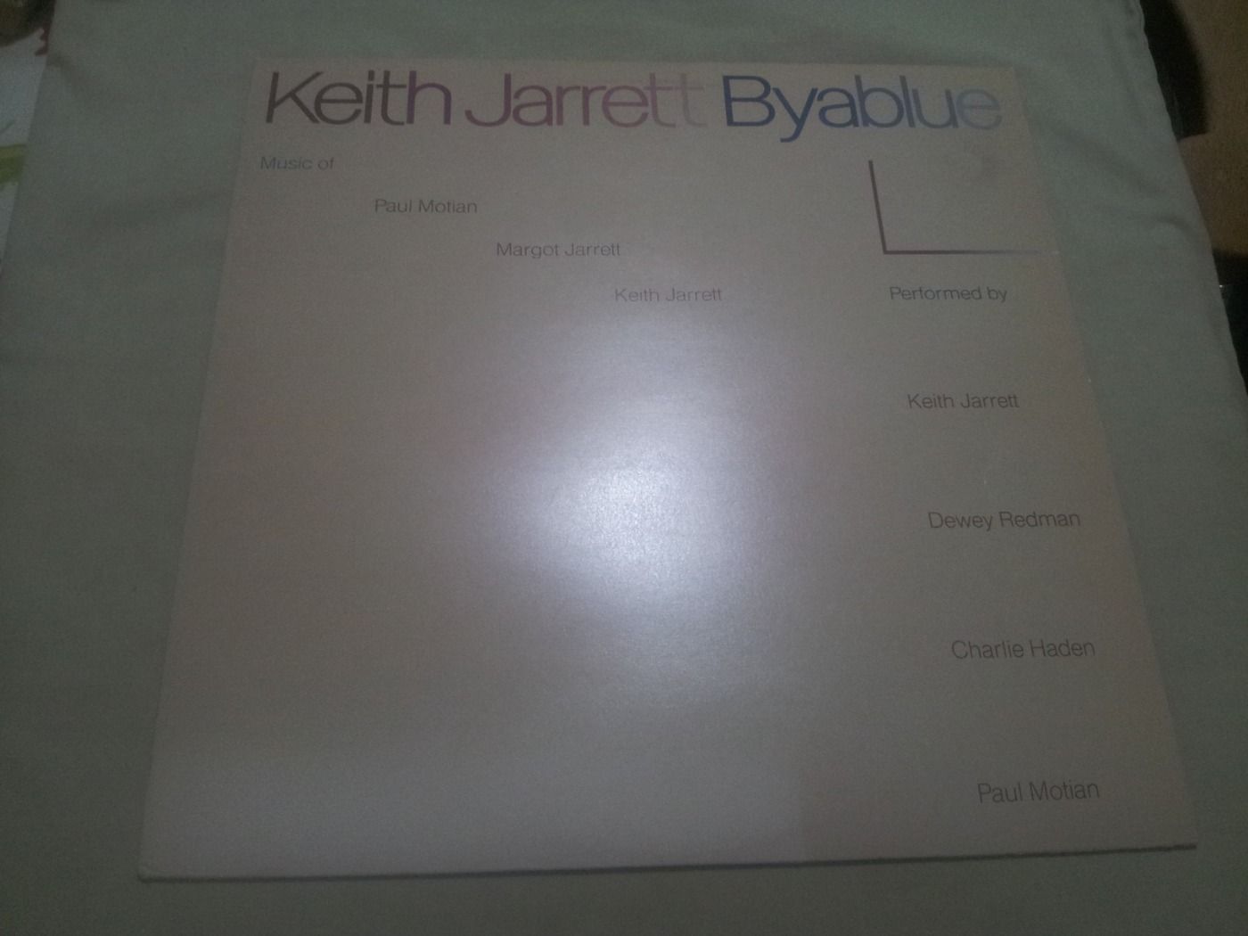 Keith Jarrett!Haden/Motion/Redman: Byablue
