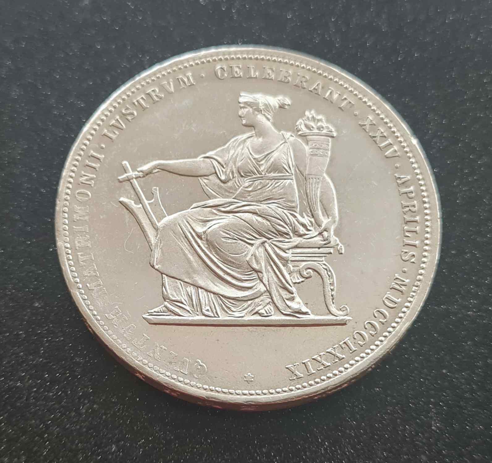 1879 2 GULDEN EXTRA