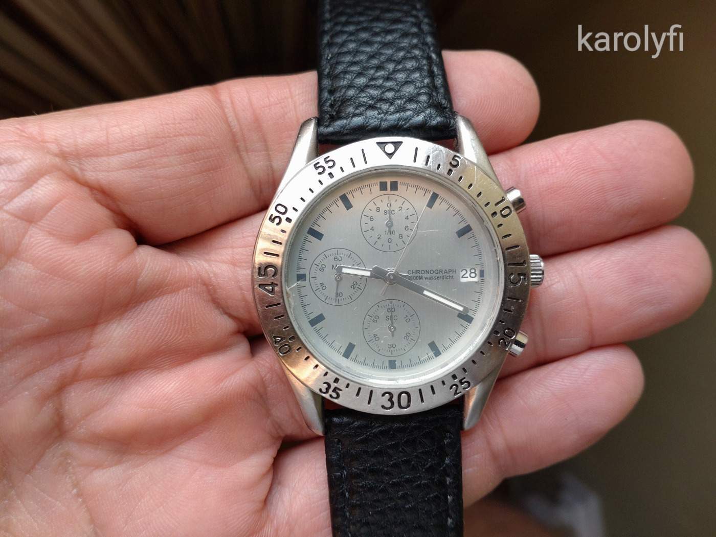Chronograph quartz ffi óra