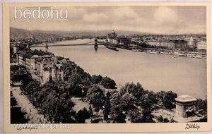 Budapest, látkép.