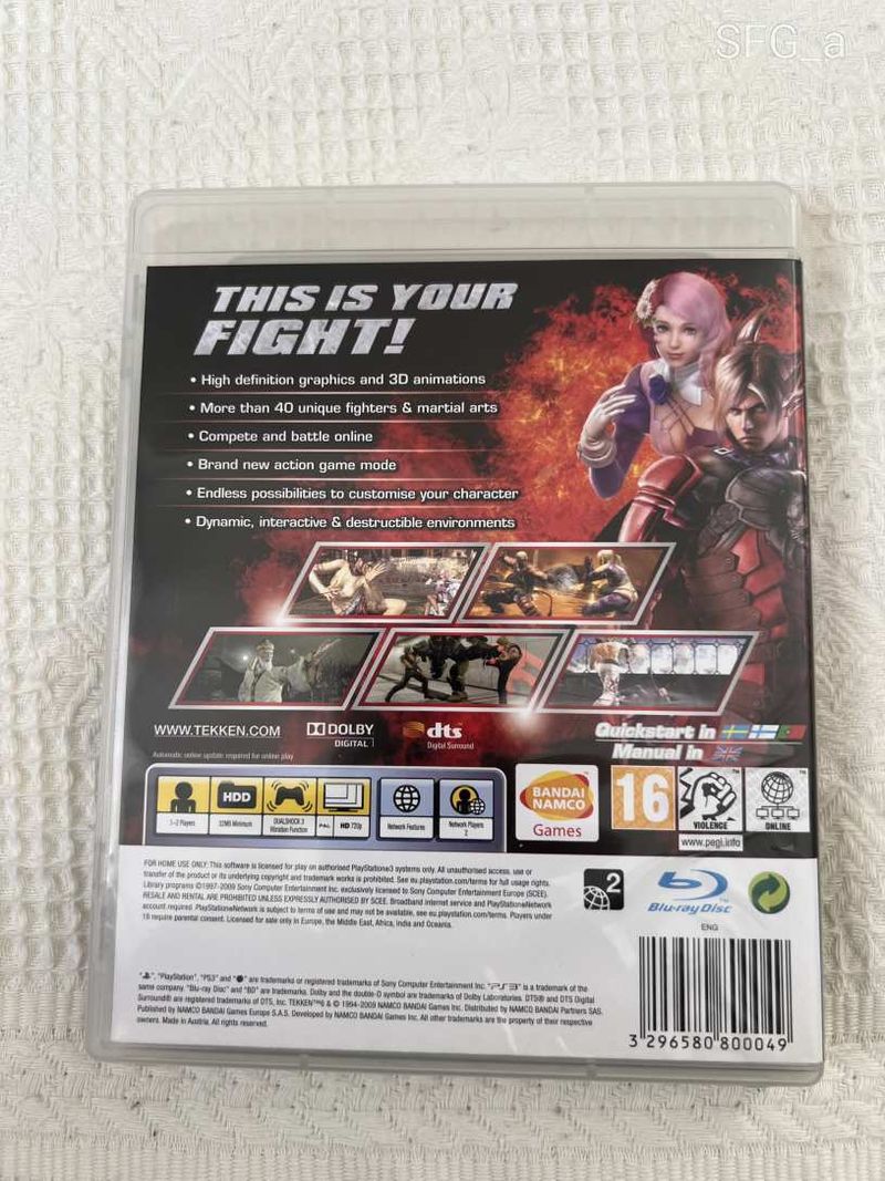 PS3 Tekken 6 használt