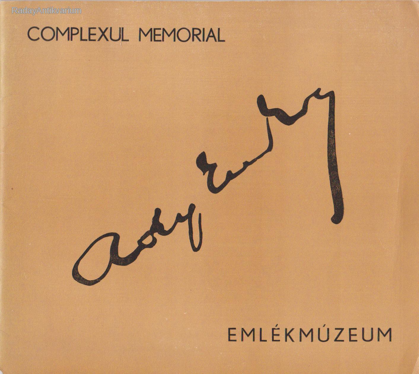 Doru Radosav: Complexul memorial - Emlékmúzeum