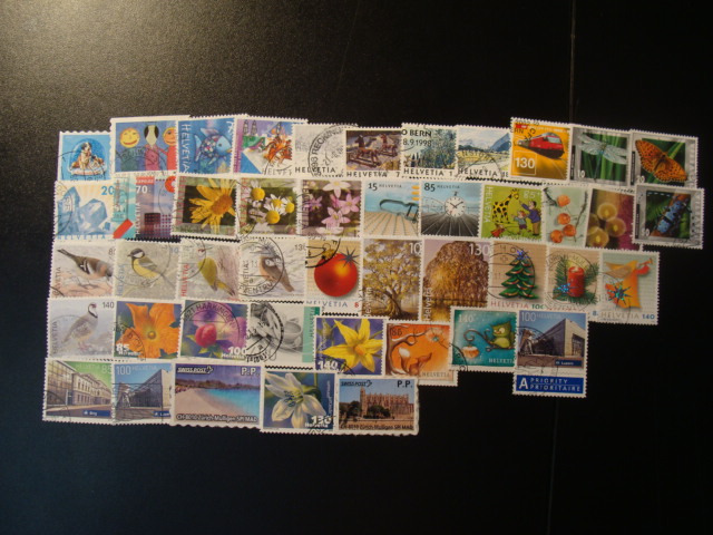 Svájc 45 féle pecsételt 2000-2013
