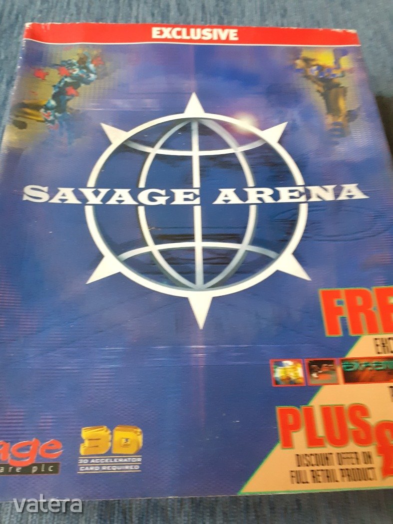 Savage Arena       DOBOZOS PC játék.