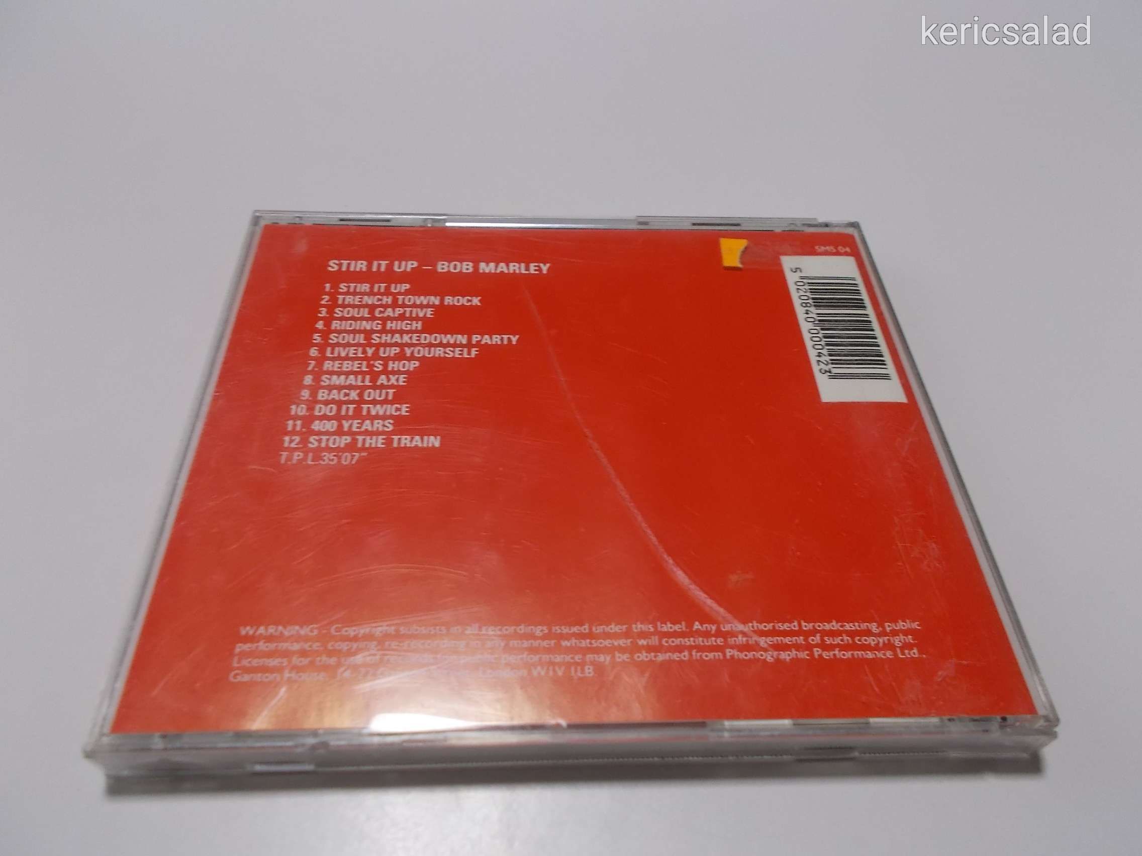 Bob Marley: Stir it up cd