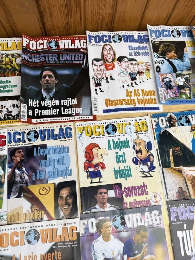Focivilág magazin 80 db