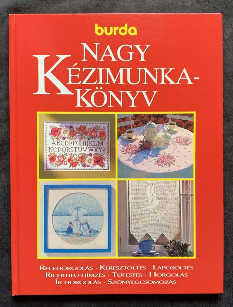 Nagy kézimunkakönyv Burda