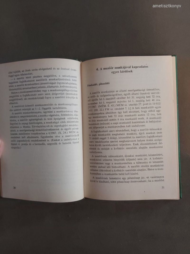Mezőőri kézikönyv