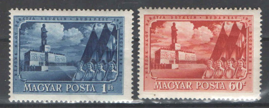 1951. Magyarország  - Sztálin, sor**