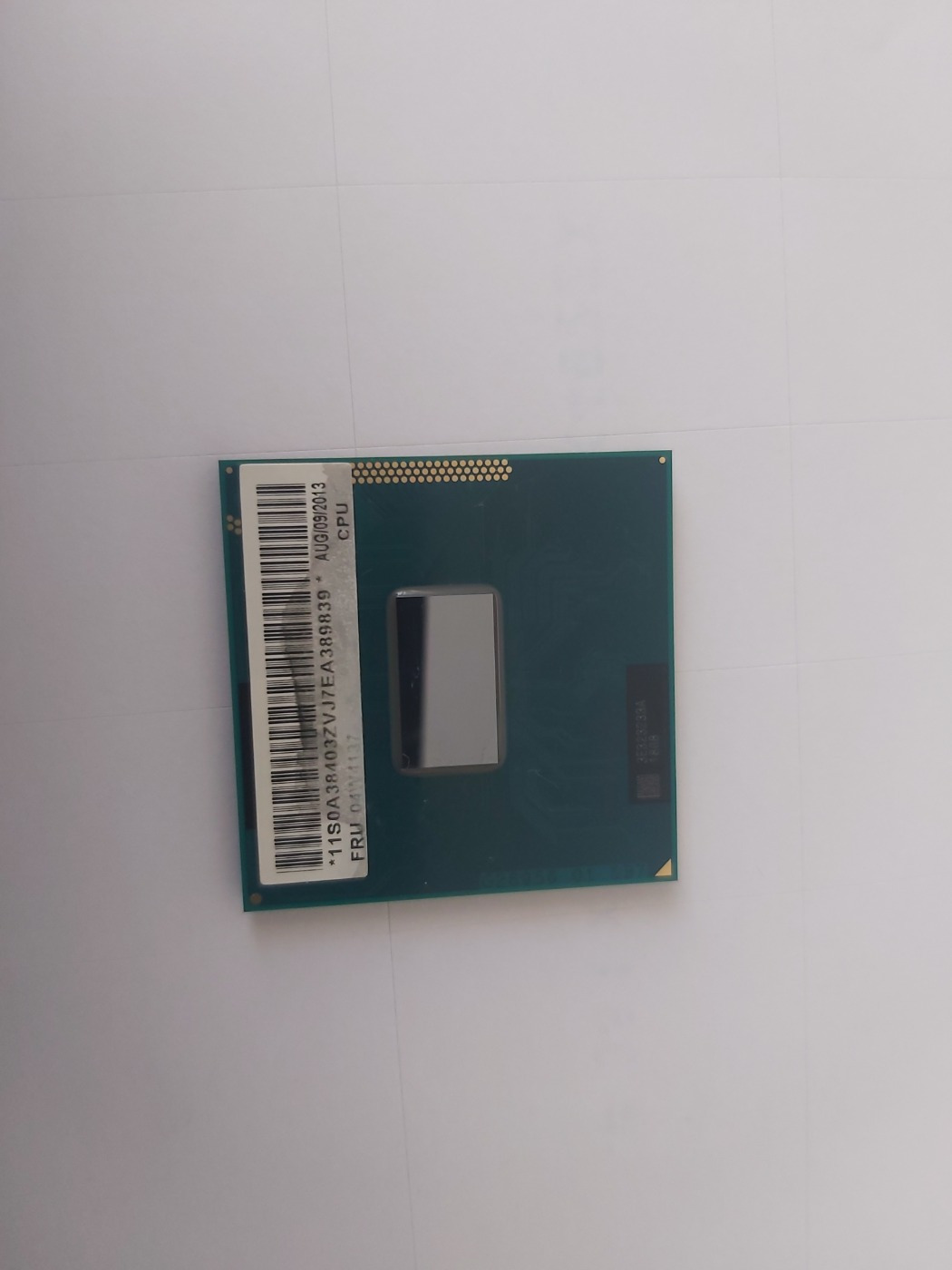 Intel Core i5-3320M 2.6GHz notebook processzor, CPU (158.)