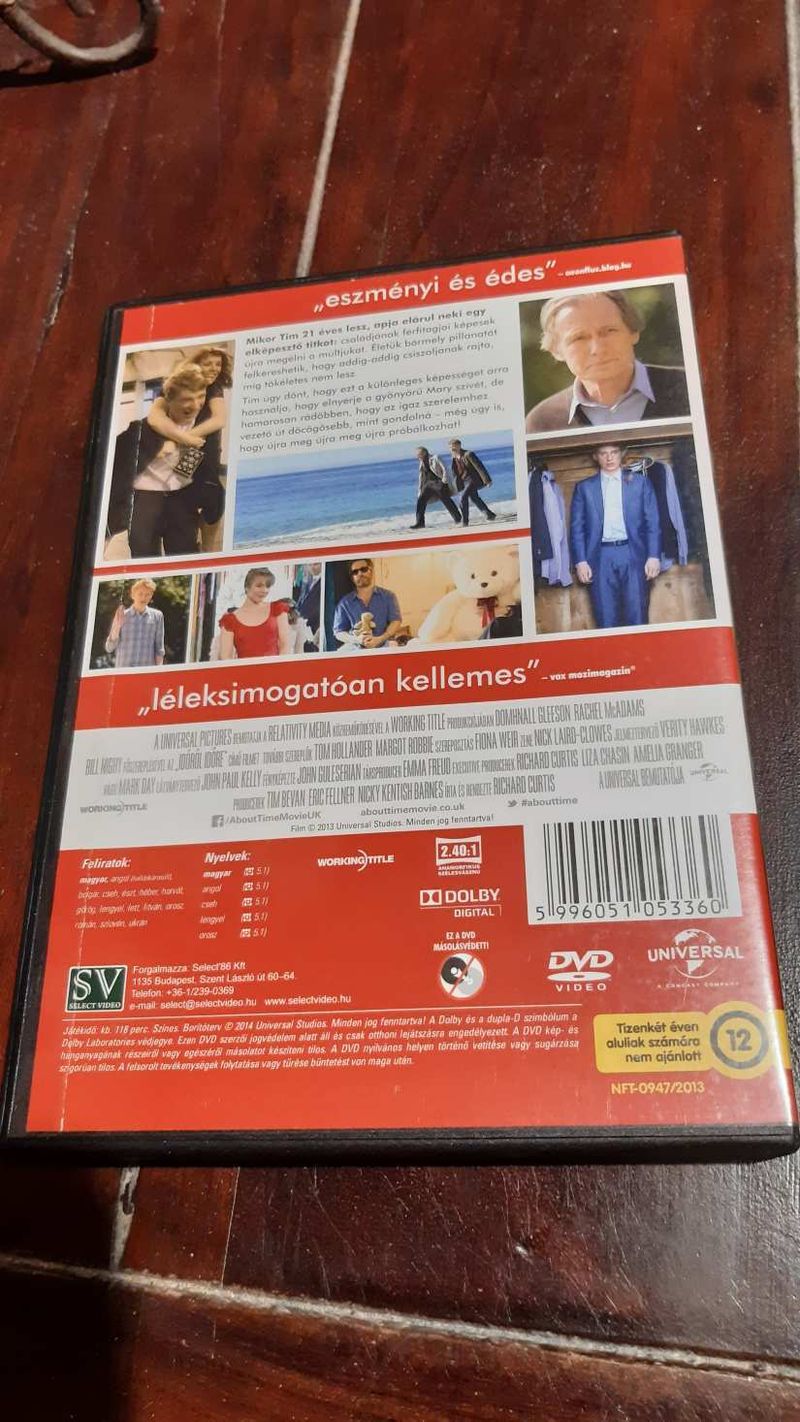 Időről időre, szinkronos DVD, újszerű