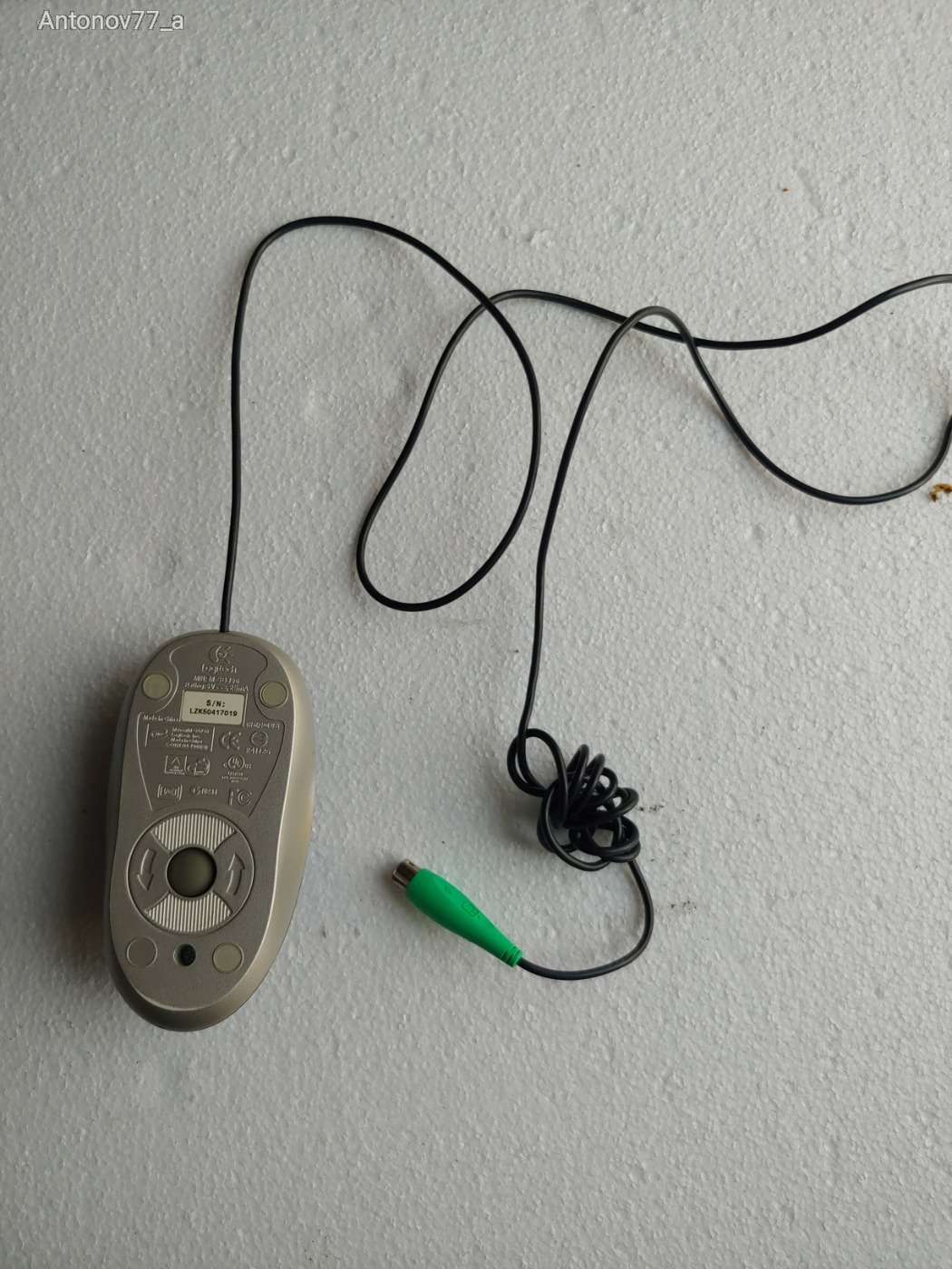 EGÉR LOGITECH RETRO PS/2