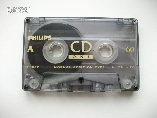 Philips cd one 60 kazetta 6.