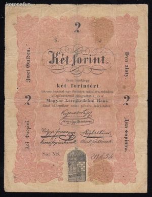 2 forint 1848 (VG-)