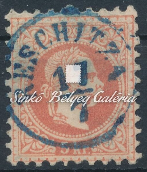 1867. Könyvnyomat 5kr, RESCHITZA