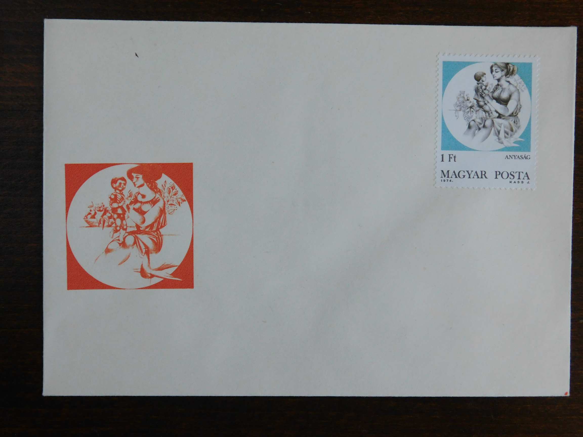 FDC 1974. Anyaság