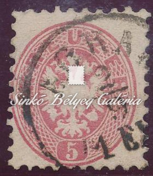 1863. Könyvnyomat dombornyomással / Typography with embossed printing