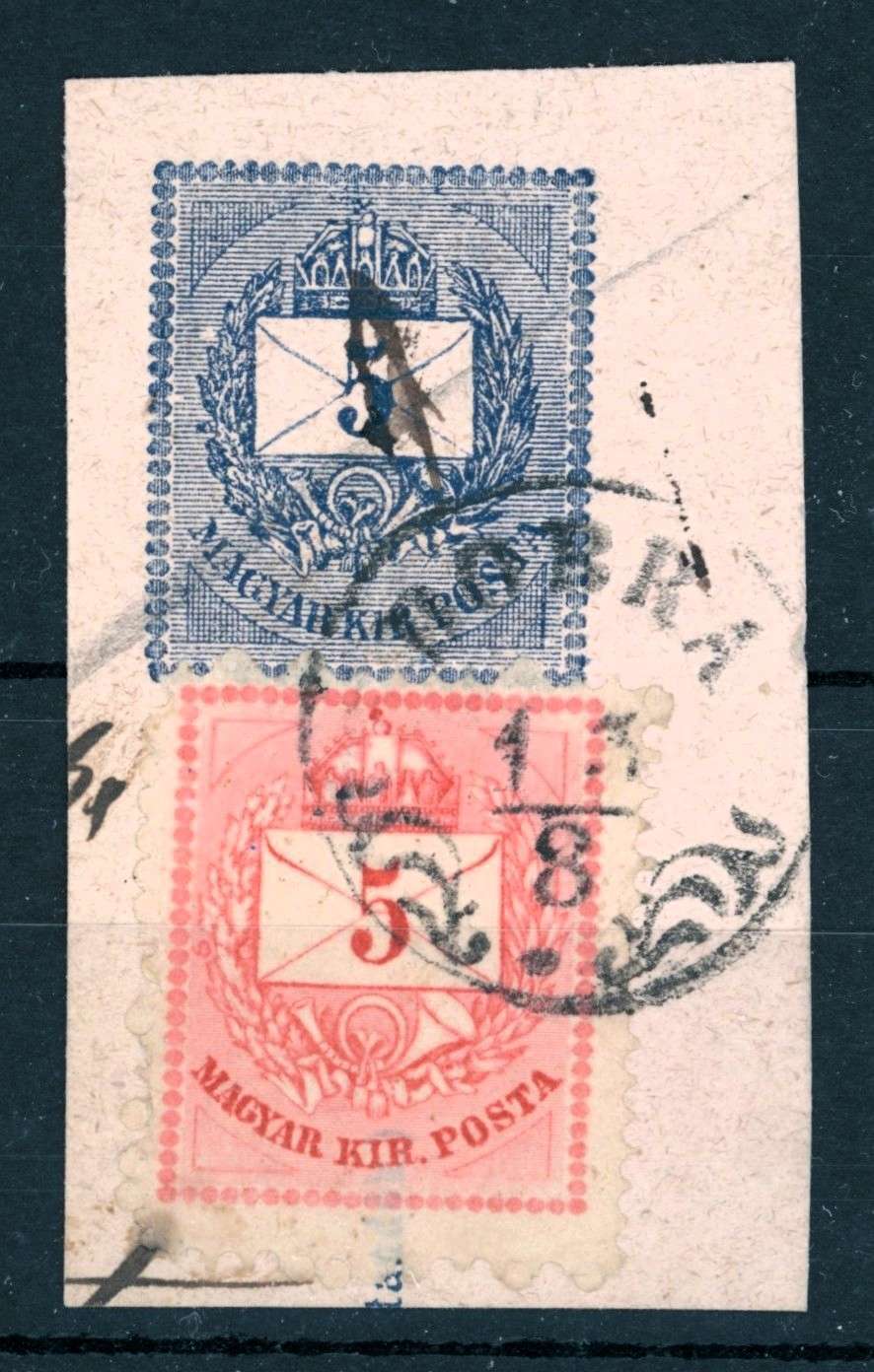 1874 krajcáros DOBRA bélyegzés Hunyad / Romania Gudlin E2.8 / 150 pont (e76)