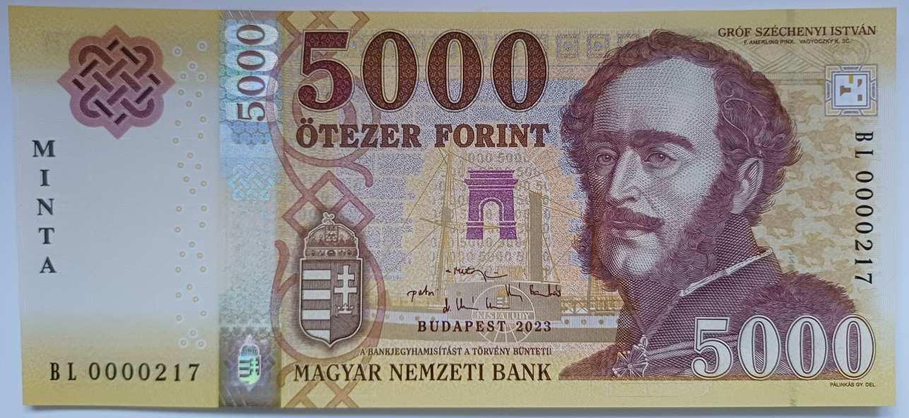 5000 forint 2023 BL Minta UNC