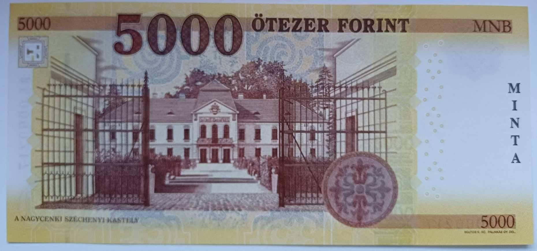 5000 forint 2023 BL Minta UNC