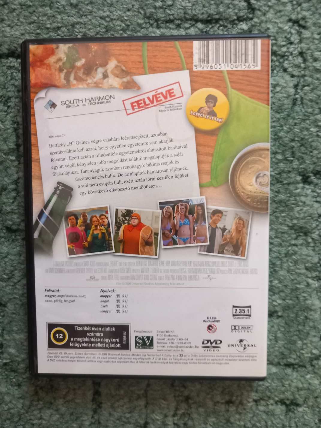 Felvéve DVD