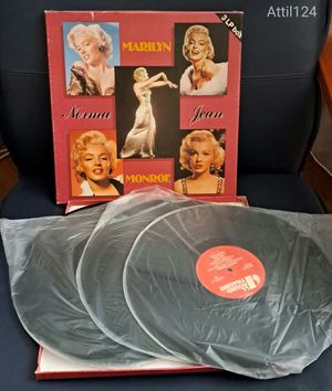 Marilyn Monroe  bakelit Box 3 Lp