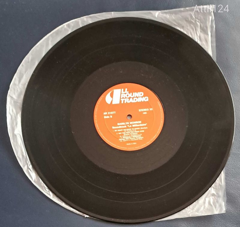 Marilyn Monroe  bakelit Box 3 Lp