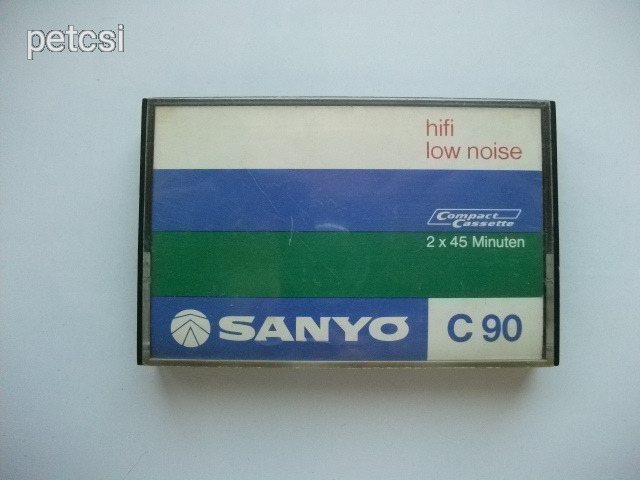 Sanyo C90 kazetta 1.