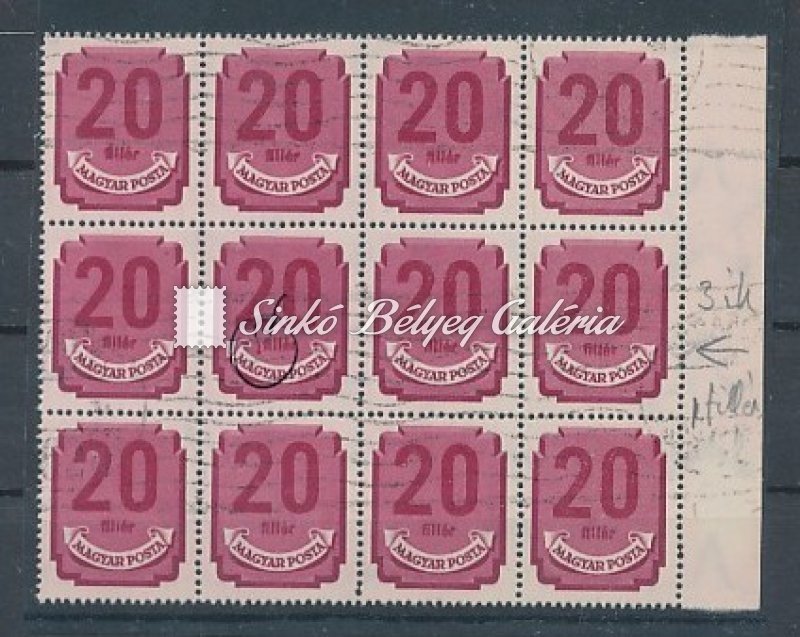 1950. Forint - Filléres Portó