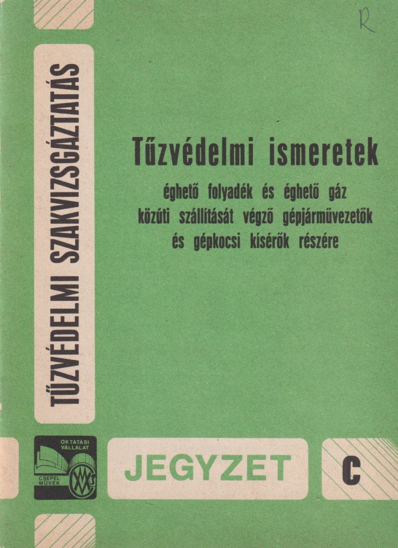Tűzvédelmi ismeretek