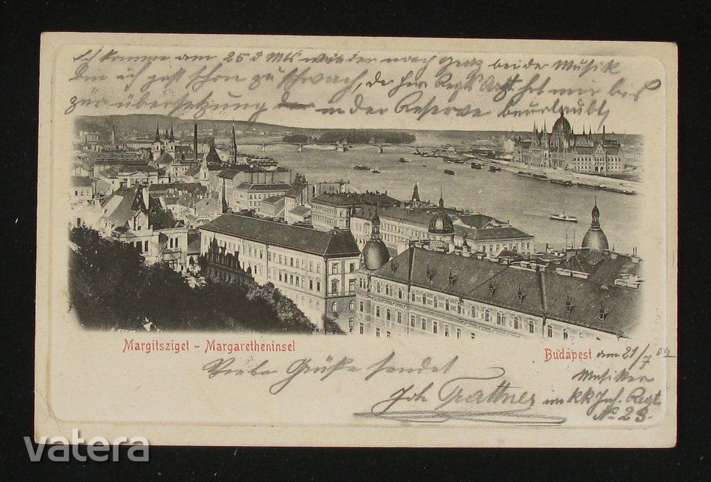 Budapest, látkép - Margitsziget