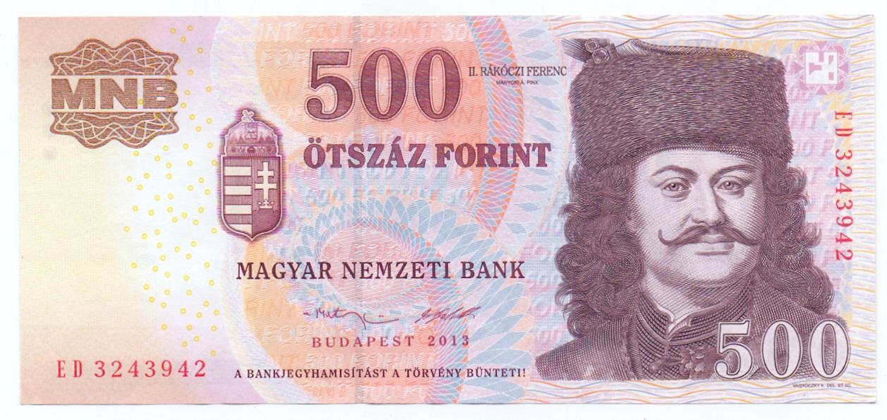 500 Forint 2013 ED