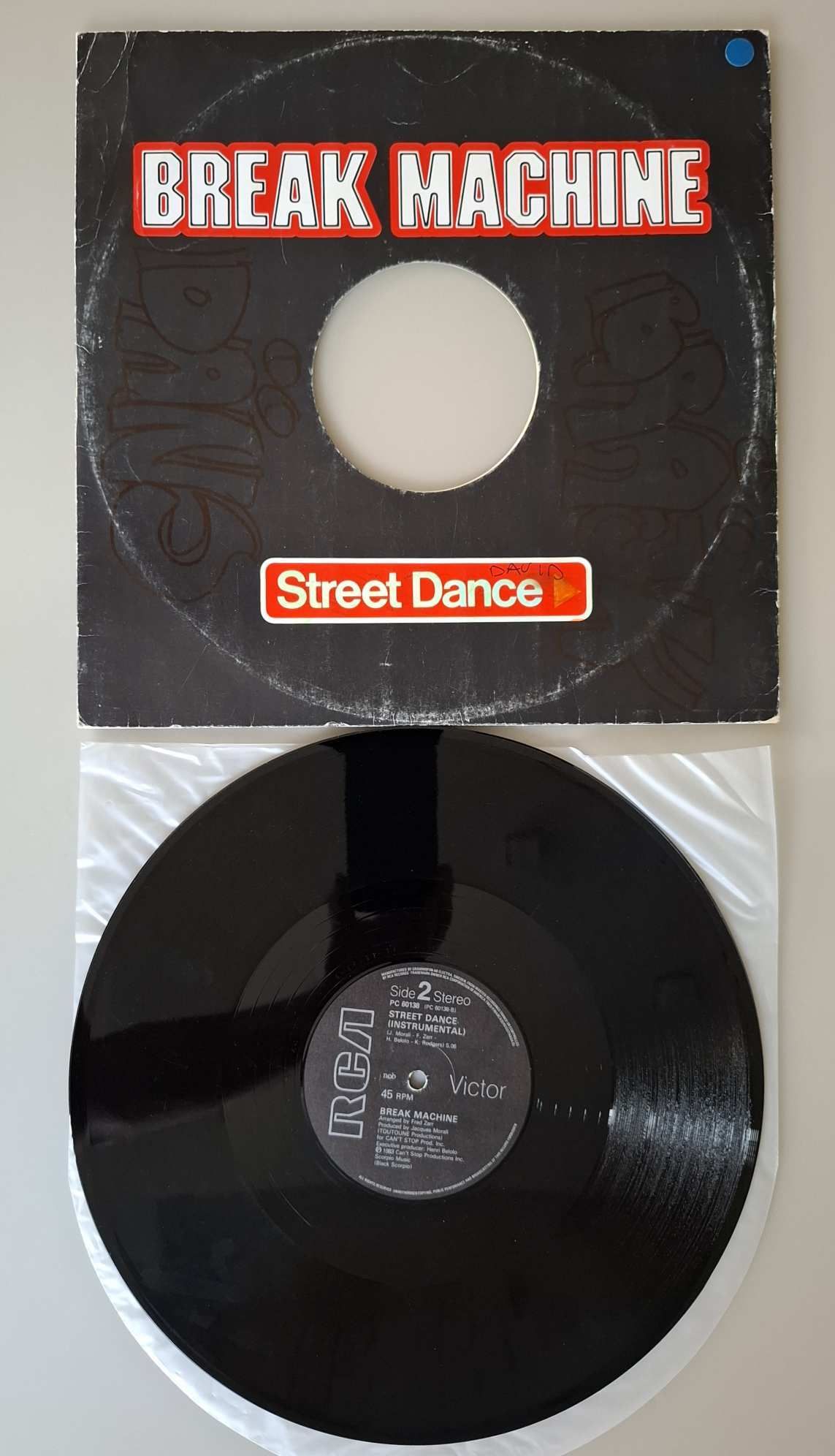 BREAK MACHINE - STREET DANCE 12" MAXI