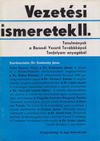 Vezetési ismeretek II.