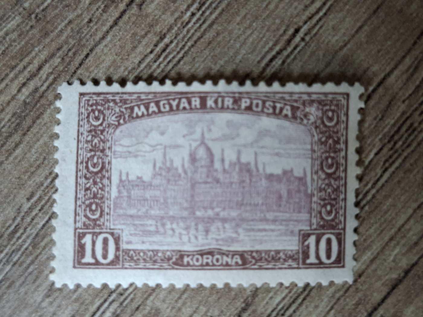 1916. Arató parlament 10 koronás