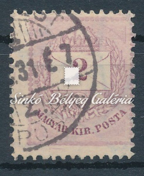 1881. Színesszámú krajcáros