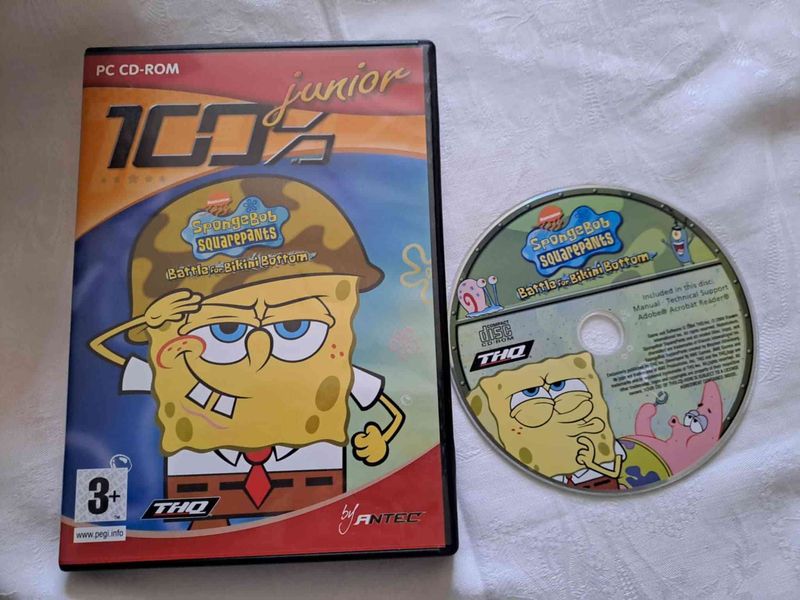 Spongebob: Battle for Bikini Bottom PC CD