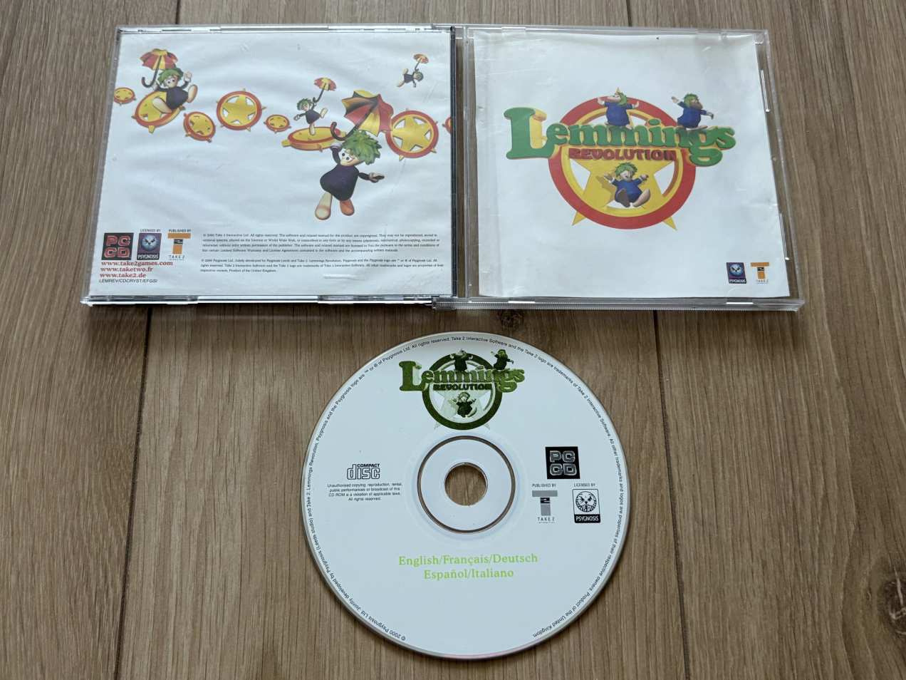 PC CD Lemmings Revolution