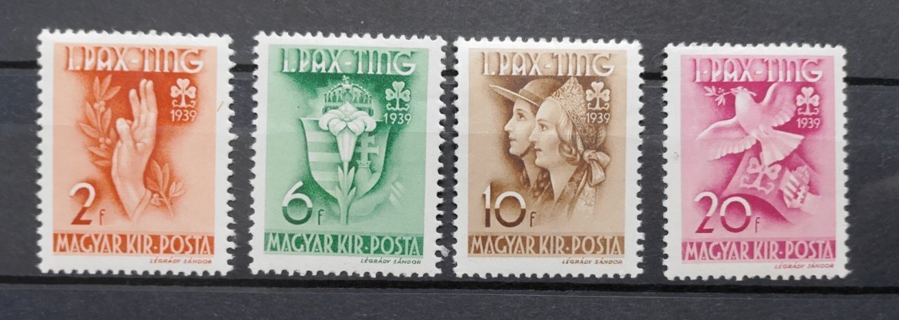 1939. Pax - Ting **  - Postatiszta, falcmentes, szép bélyegek