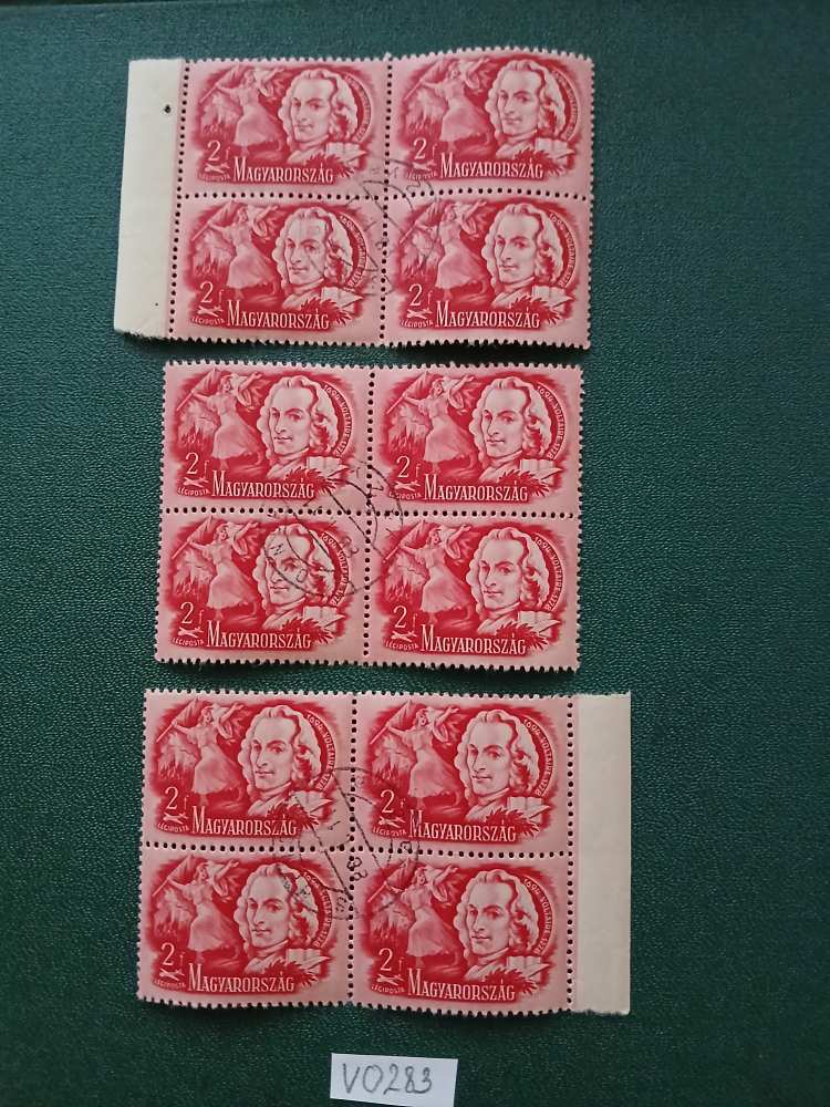 V0283 Magyar bélyeg 1948 1071-1080  pecsételt  