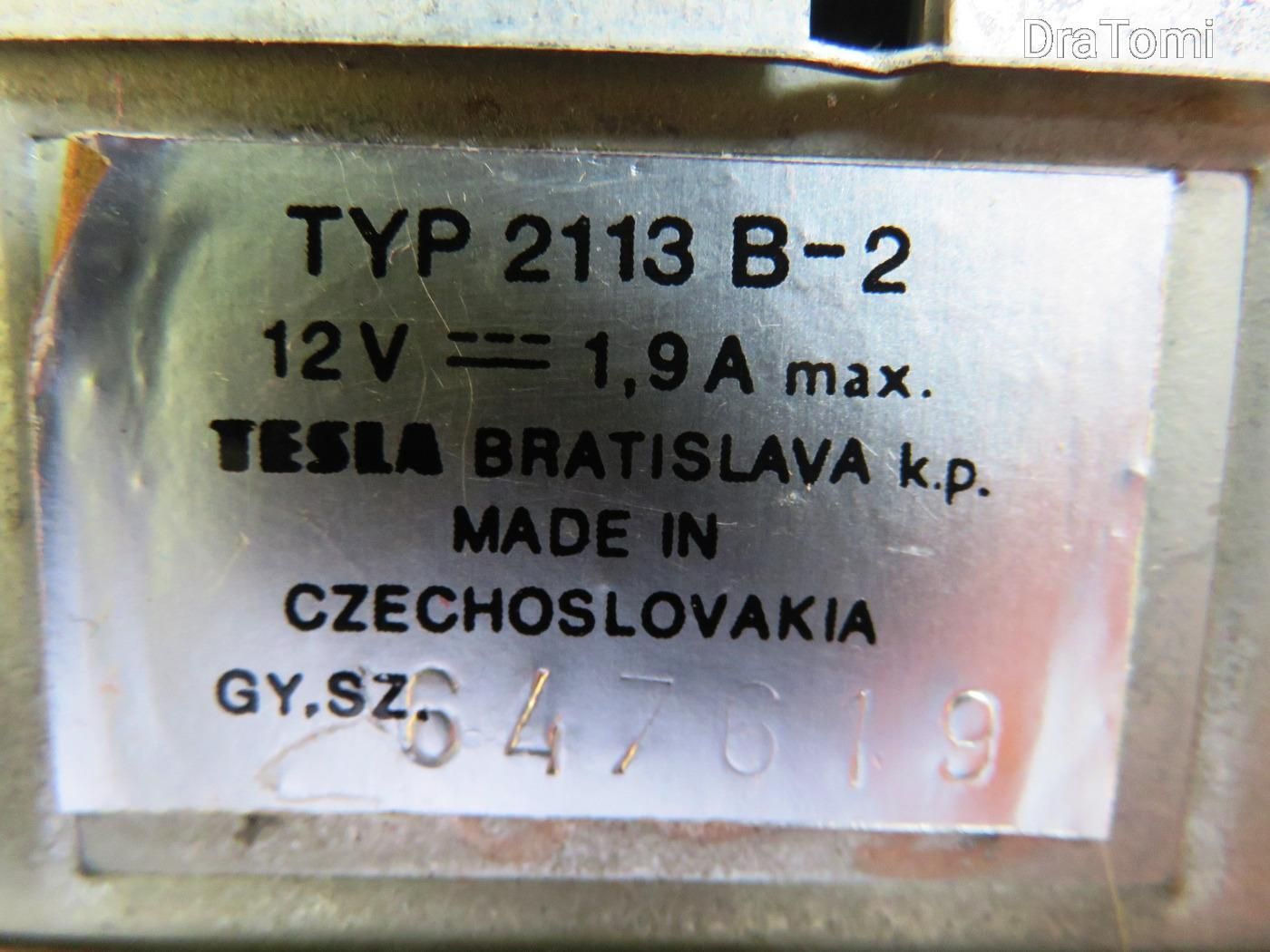 TESLA 2113 B-2 autórádió