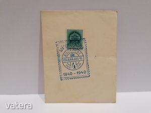 1940.Május 19. 100 éves a Magyar Bélyeg első napi bélyegzés (K3)