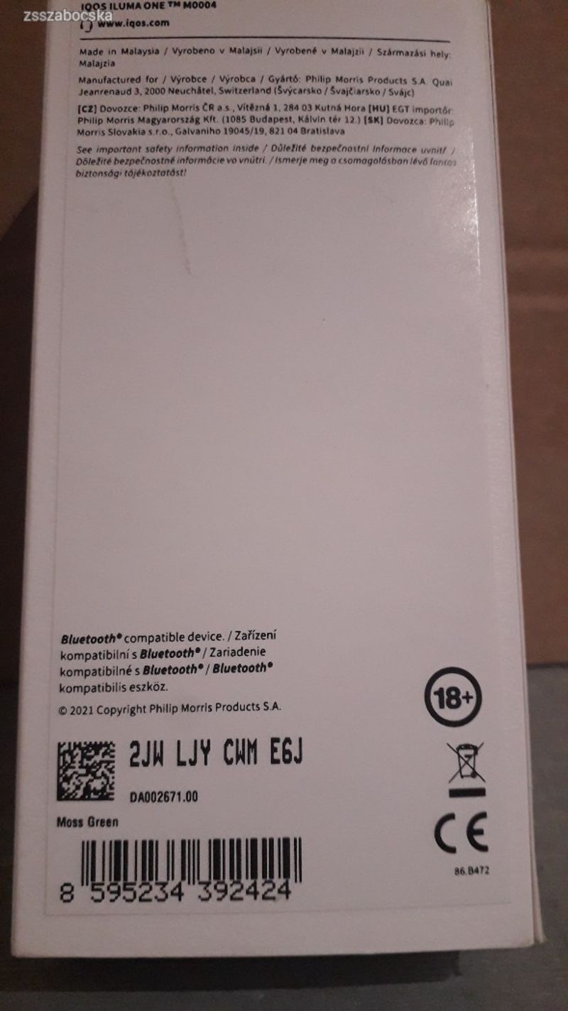 IQOS - Iluma One doboz
