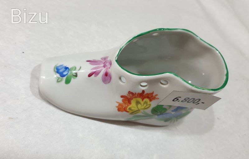 Herendi porcelán cipő