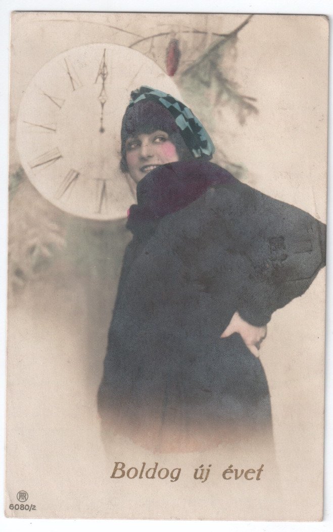 Újévi üdvözlőlap, 1926