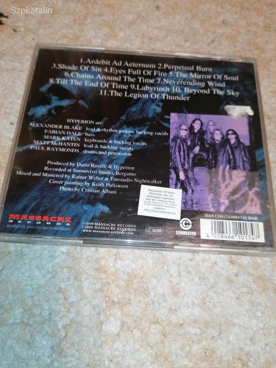 CD - Hyperion - Where stone is unscarred